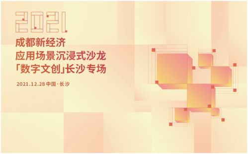 蓉湘共話數(shù)字文創(chuàng) 成都新經(jīng)濟(jì)應(yīng)用場景沉浸式沙龍落地長沙
